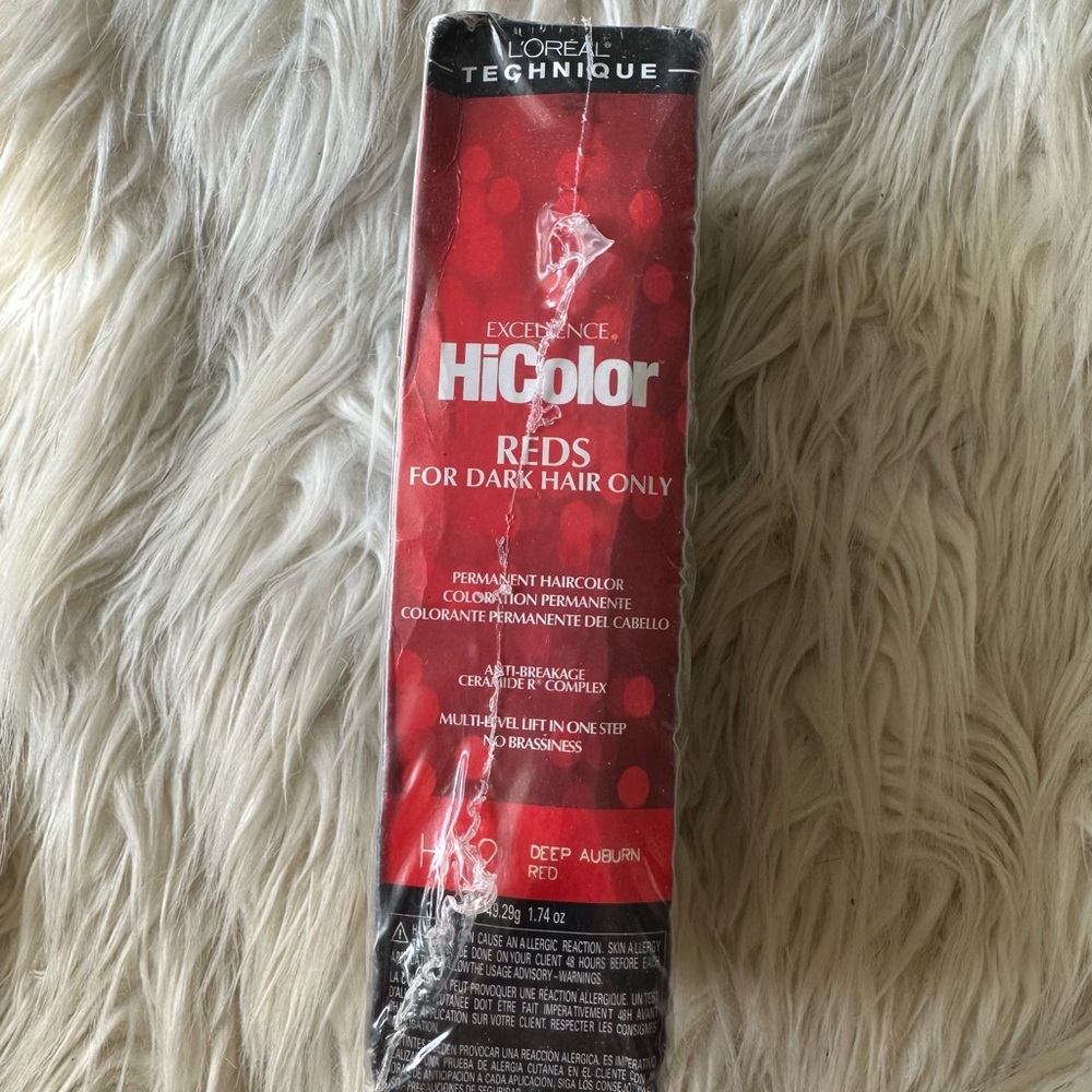 L’oreal Excellence Hicolor Deep Auburn Red 3 Pack